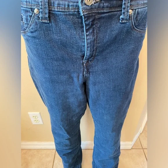 Gloria Vanderbilt blue jeans size 14 - Picture 3 of 10